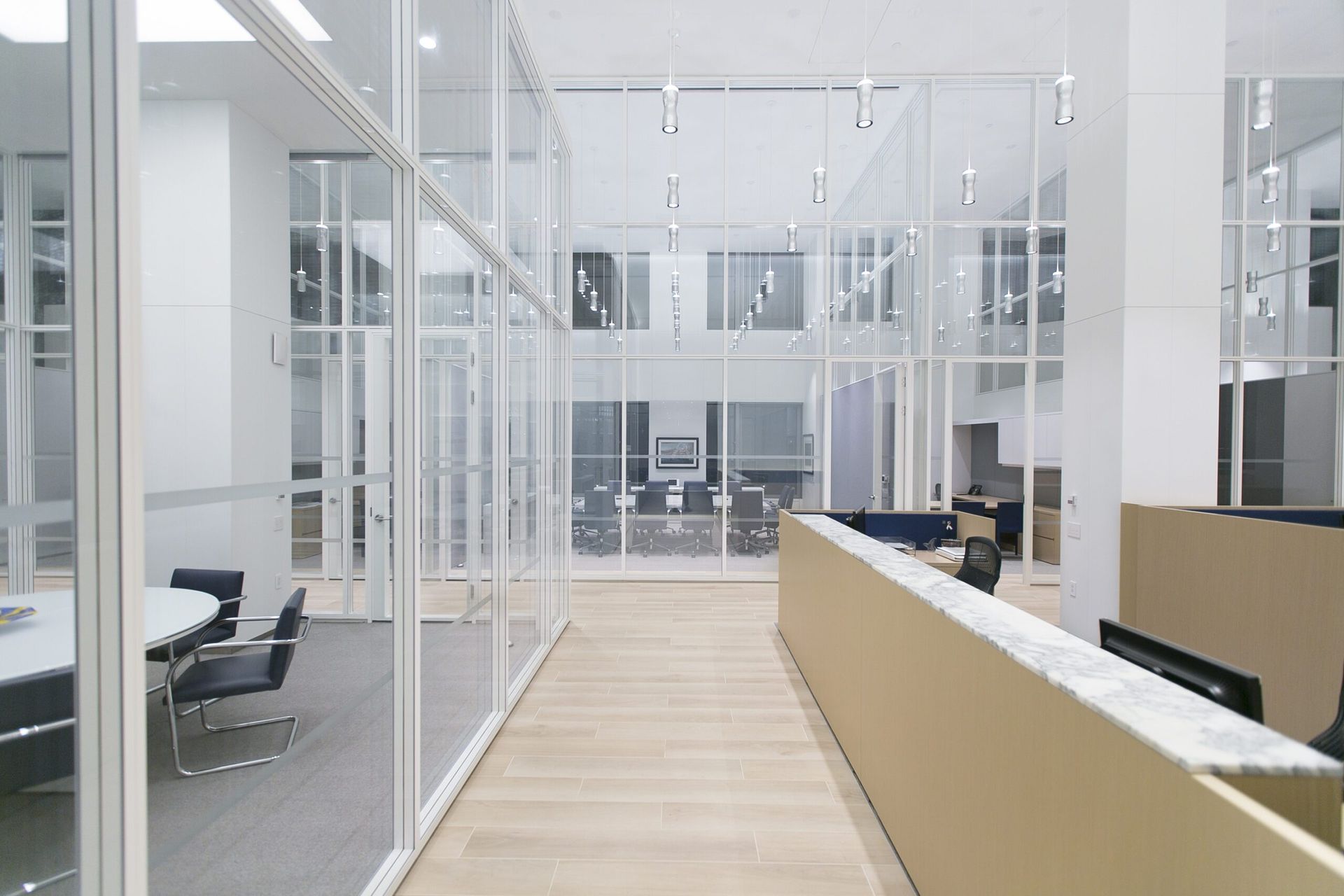 String² Systemtrennwand — Patricia Industries Projekt